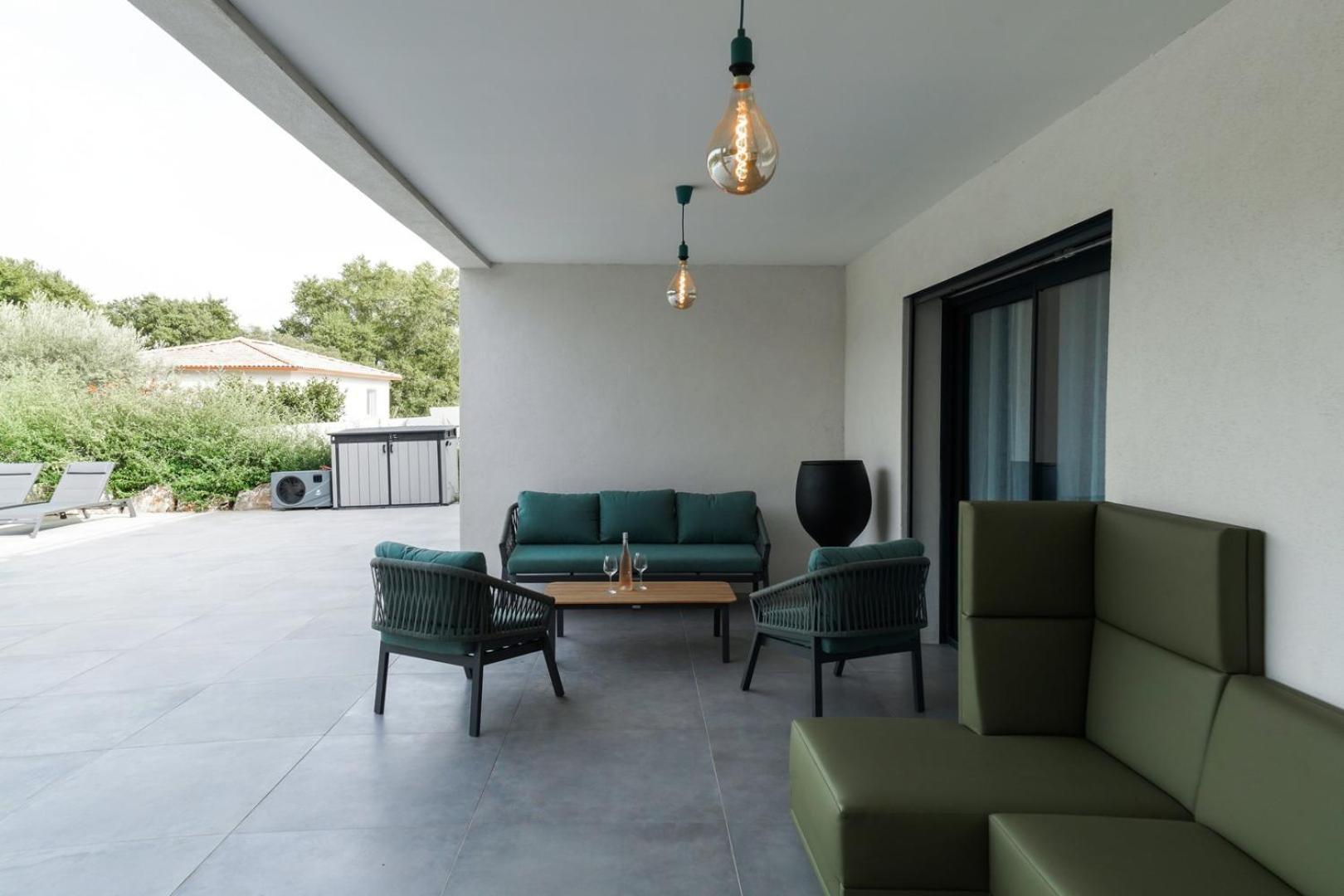 Tres Belle Villa A Ghisonaccia Avec Piscine Chauffee Kültér fotó