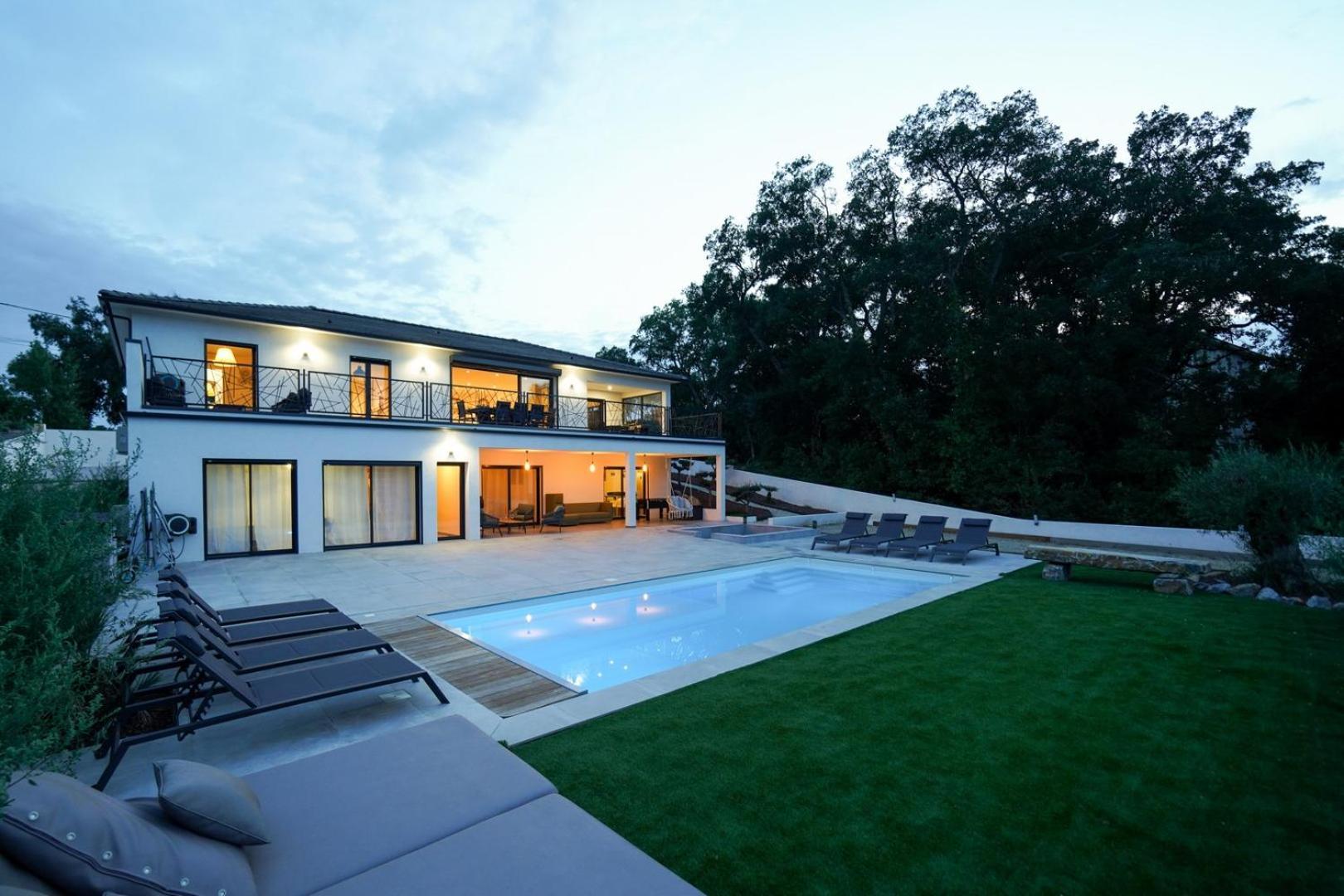 Tres Belle Villa A Ghisonaccia Avec Piscine Chauffee Kültér fotó